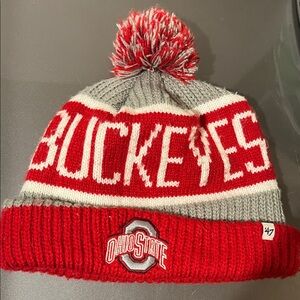 Ohio State Buckeyes Winter Beanie | Scarlet and Gray | 47 Brand